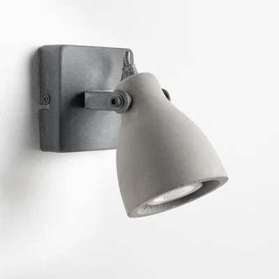 La Redoute Cimentes Industrial Concrete Wall Light