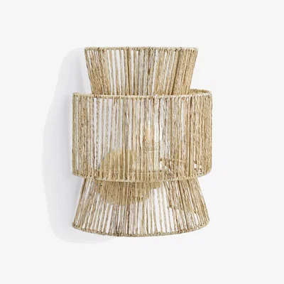 La Redoute Yaku 30cm Hemp Wall Light