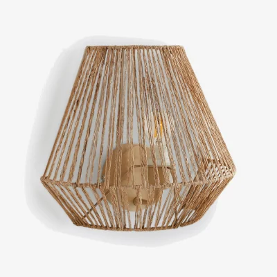 La Redoute Yaku 25cm Hemp Wall Light