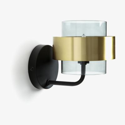 La Redoute Botello Glass & Brass Wall Light
