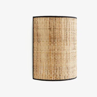 La Redoute Lisoa Raffia Wall Lamp