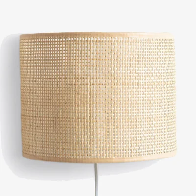 La Redoute Dolkie Rattan Cane Wall Light