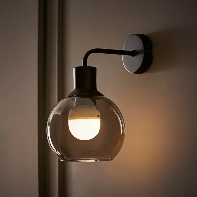 La Redoute Rechargeable Glass Globe Wall Light