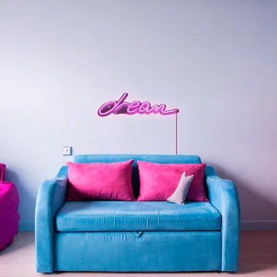 La Redoute Retro Dream Neon Sign Wall Light