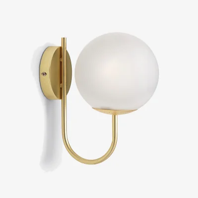 La Redoute Moricio Opaline Glass Wall Light