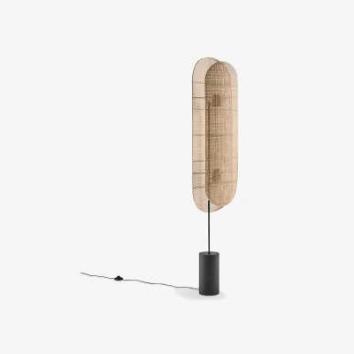 La Redoute Lola Metal & Cane Wall Lamp