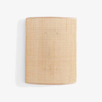 La Redoute Dolkie Rattan Cane Wall Light