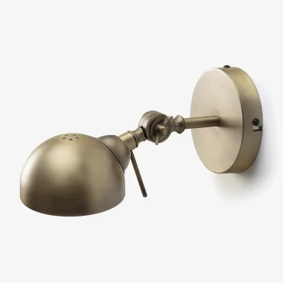 La Redoute Kikan Industrial Wall Light in Metal