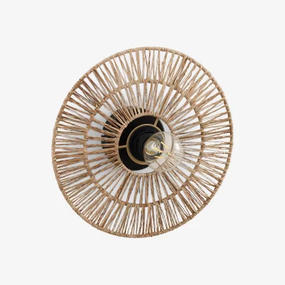 La Redoute Yaku Circular Wall Light Or Ceiling Light, Diameter 30cm