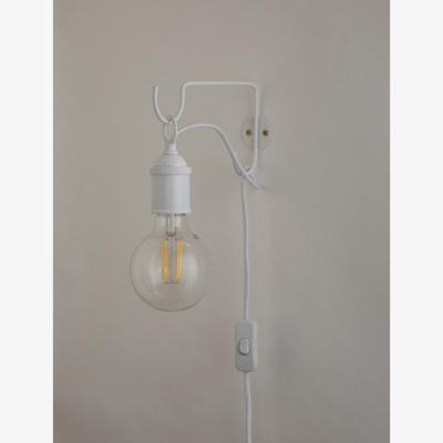 La Redoute White Hanging Bulb Wall Lamp