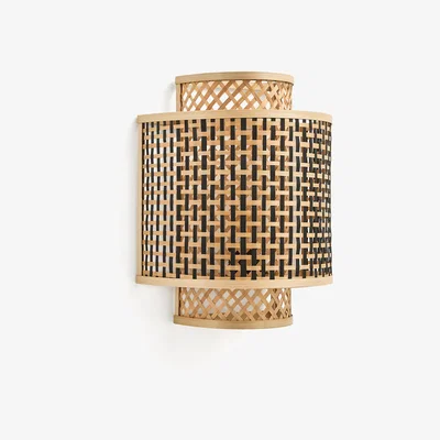 La Redoute Haya Bamboo Wall Light