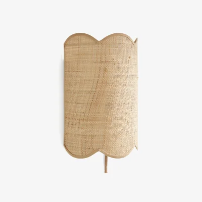 La Redoute Dolkie Raffia Wall Light