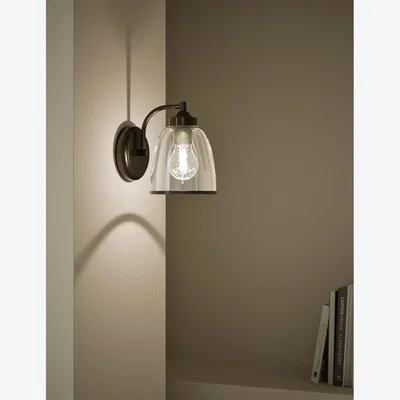 Marks & Spencer M&S Collection Core Glass Wall Light - Antique Brass, Antique Brass