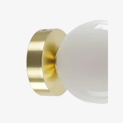 Marks & Spencer M&S  Opal Wall Light - Polished Brass, Polished Brass