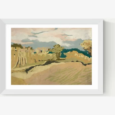 Marks & Spencer East End Prints Cornwall Light Framed Art Print White