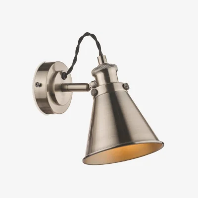 Marks & Spencer Laura Ashley Rufus Metal Spotlight Wall Light Silver