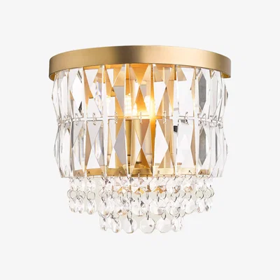 Marks & Spencer Laura Ashley Rhosill Crystal Wall Light - Antique Brass, Antique Brass