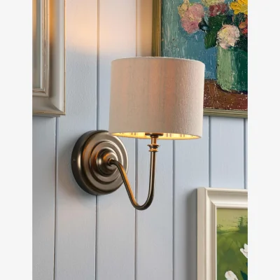 Marks & Spencer Joules Home Lighting Farley Wall Light Bronze