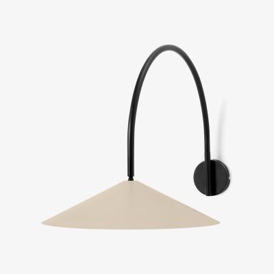 Made.com Alisa Overreach Wall Light, Black & Ivory Metal