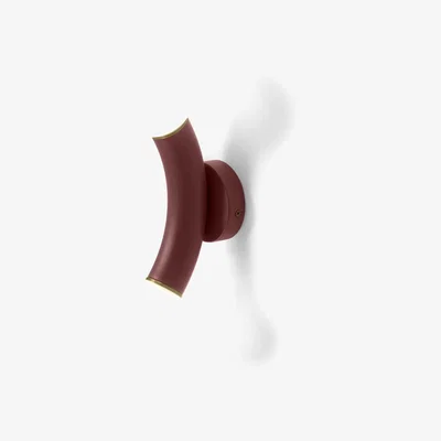 Made.com Naila Wall Light, Burgundy