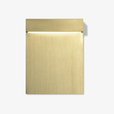 Made in Design Real Matter Outdoor wall light - / LED by Flos Gold/Metal