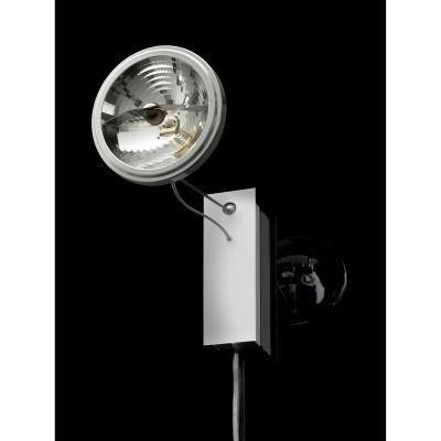 Made in Design Use me W. Wall light with plug - Wall lamp by Ingo Maurer Metal