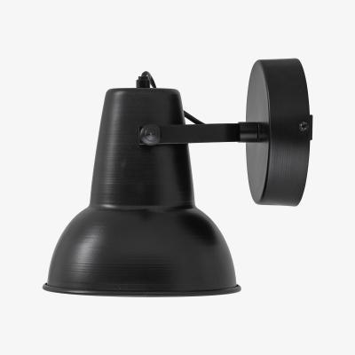 Made in Design Nikos Wall light with plug - / Metal - Adjustable by Bloomingville Black