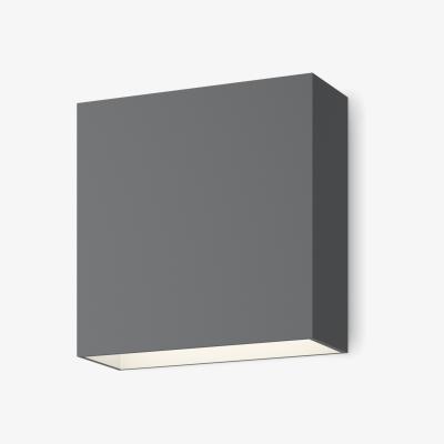 Made in Design Structural LED Wall light - / 16 x 16 cm by Vibia Grey/Silver