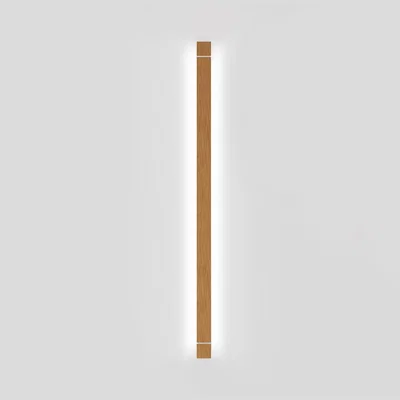 Made in Design Pivot LED Wall light - / Ceiling light - L 108 cm by Fabbian Brown/Metal