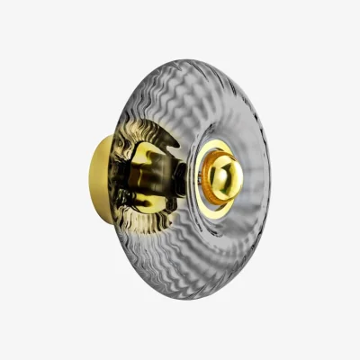 Made in Design Grace Wall light glass grey / Small - Ø 20 cm - ELEMENTS LIGHTING