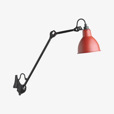 Made in Design N°222 Wall light by DCW éditions Red