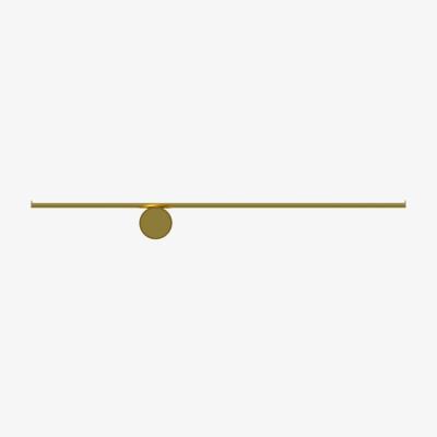 Made in Design Coordinates W1 Wall light - LED / L 80 cm by Flos Gold/Metal