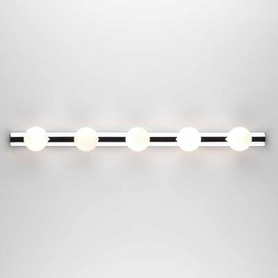 Made in Design Cabaret Five Wall light - / L 70 cm - Pull switch by Astro Lighting White/Metal