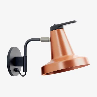 Made in Design Garçon Small Wall light - / Adjustable - With switch by Carpyen Copper/Metal