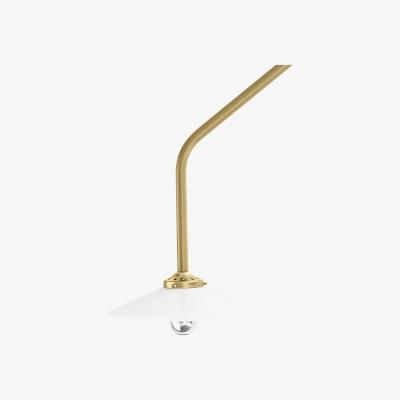 Made in Design Hanging Lamp n°4 Wall light with plug - / H 180 x L 90 cm by valerie objects Gold/Metal