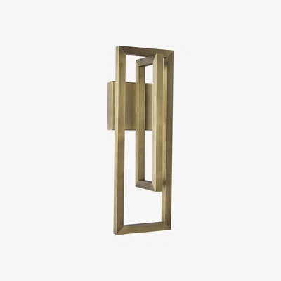 Made in Design Borely LED Wall light - / Metal - H 48 cm by DCW éditions Metal
