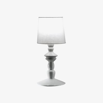 Made in Design Ali e baba Wall light - Ceramic & linen - H 60 cm by Karman White
