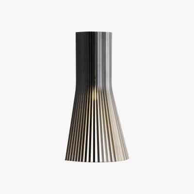 Made in Design Secto S Wall light with plug - / H 45 cm by Secto Design Black