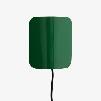 Made in Design Apex Wall light with plug metal green / Orientable - Hay