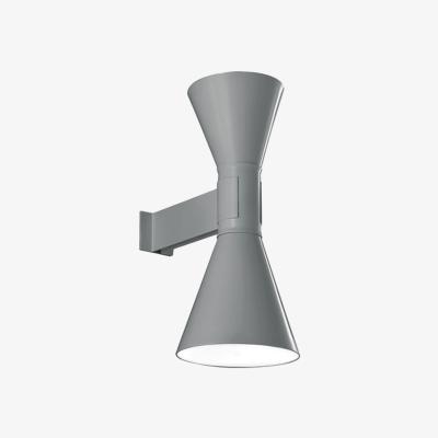 Made in Design Wall light de Marseille MINI by Le Corbusier metal grey metal / 1954 reissue - Nemo