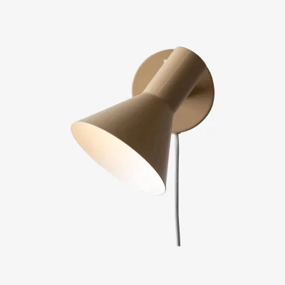 Made in Design Stavanger Wall light with plug metal beige / Orientable - It's about Romi