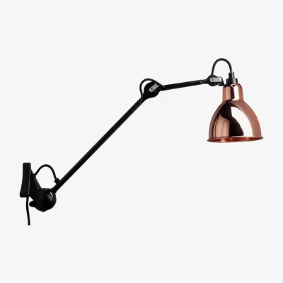 Made in Design N°222 Wall light by DCW éditions Black/Copper