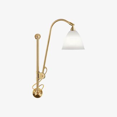 Made in Design Bestlite BL5 Wall light with plug - 1930 by Gubi White/Gold