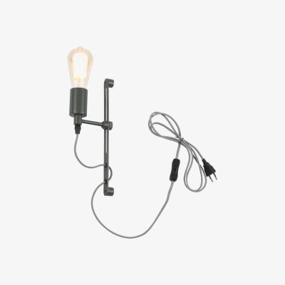 Made in Design Seattle Wall light with plug - / Adjustable height by It's about Romi Green/Grey