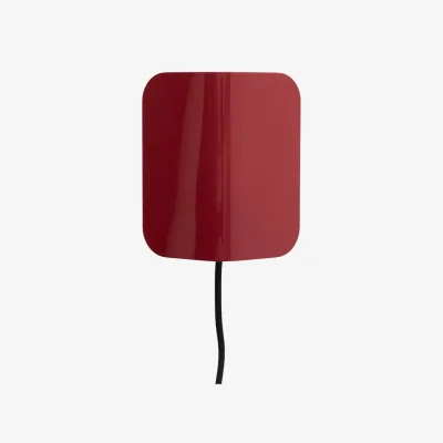Made in Design Apex Wall light with plug metal red / Orientable - Hay