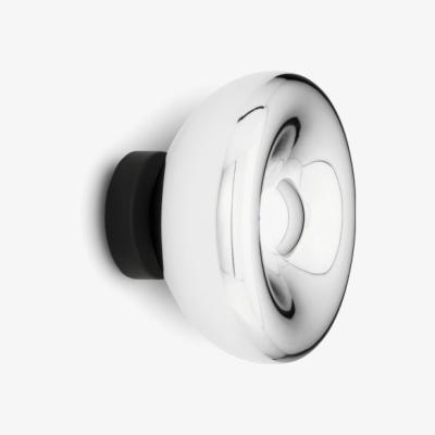Made in Design Void Surface LED Wall light - / Ø 30 cm - Metal by Tom Dixon Grey/Silver/Metal