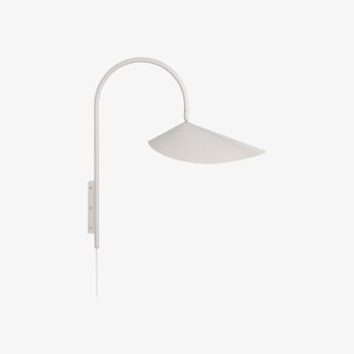 Made in Design Arum Small Wall light with plug - / H 46 cm - Metal - Adjustable by Ferm Living White/Beige