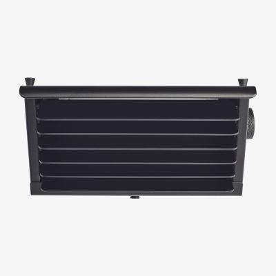Made in Design Biny Box LED Wall light - / 1957 reissue - L 17 cm by DCW éditions Black