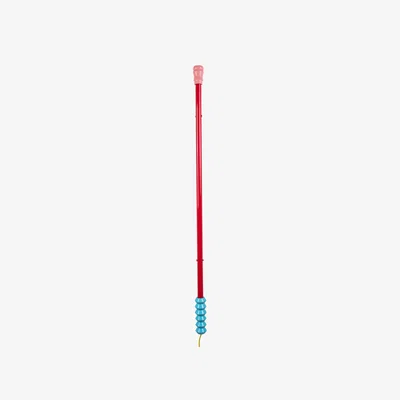 Made in Design Superlinea LED Wall light with plug glass red / W 134.5 cm - Seletti
