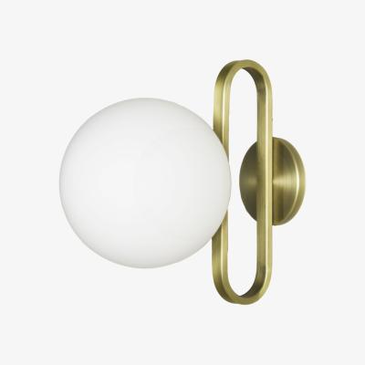 Made in Design Cime Large OUTDOOR Bathroom wall light - / Ø 20 cm by ENOstudio Gold/Metal